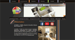 Desktop Screenshot of agencement-alexandreleberre.com